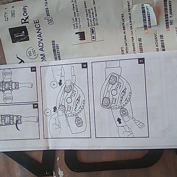 Therapy Don Joy Knee Brace TROM ADVANCE XL LARGE w/ instructions DONJOY - Picture 9 of 15